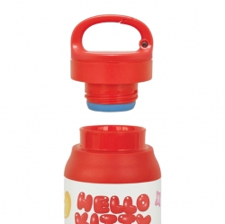 Hello Kitty Puppy Balloon Carabiner Handle Stainless Bottle 600ml