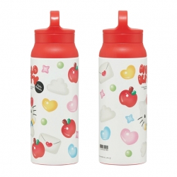 Hello Kitty Puppy Balloon Carabiner Handle Stainless Bottle 600ml