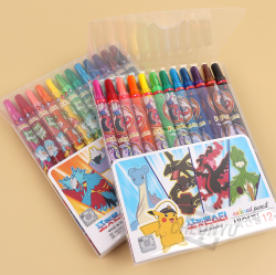 Pokemon 12-Color Colored Pencils, Random