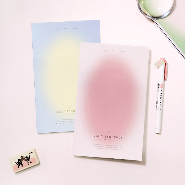 [undated] Daily sequence a month planner
