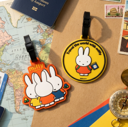 Miffy & Friends Luggage Name Tag_Orange