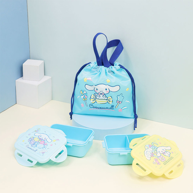 Cinnamoroll 2-Tier Lunch Box & Drawstring Bag Set