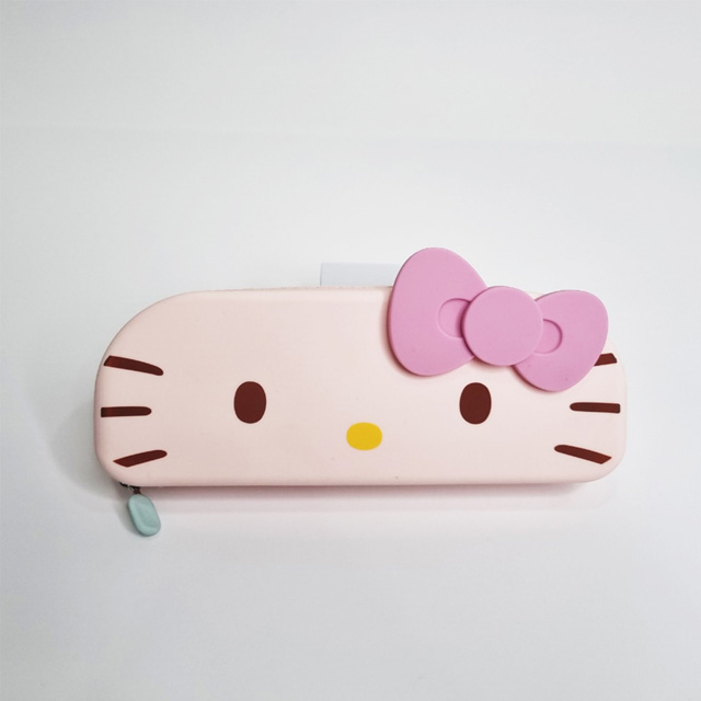 Hello Kitty Tender Soft Silicone Spoon & Chopsticks Case