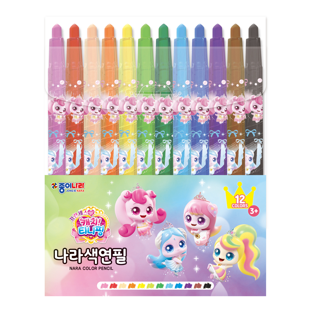 Princess Catch! Teenieping Nara Colored Pencil 12 Colors