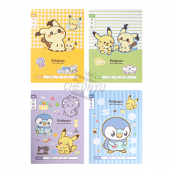 Pokemon Pokepeace School Communication Notebook, 10pcs, Random
