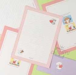 E-rinubgae Letter Pape to your with Envelop Set