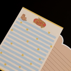 My Buddy Shaped Letter Paper 01–02