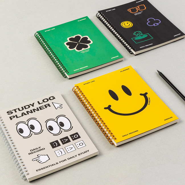 Study Log Planner 3month