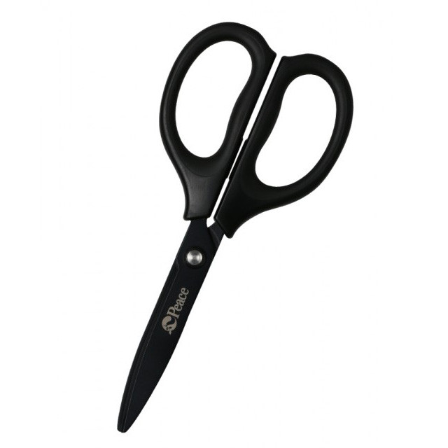 Peace All Black Ambidextrous Scissors