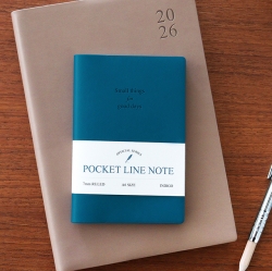 Official A6 Pocket Line Note