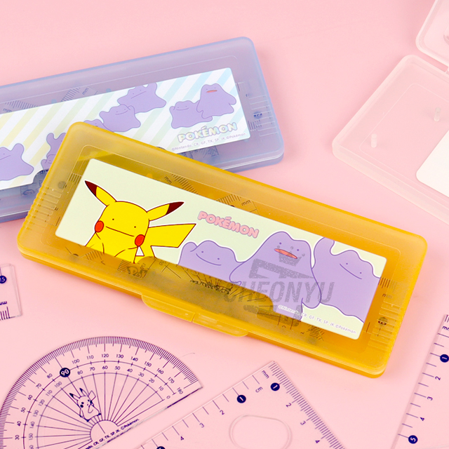 Pokemon Math Geometry Tools 4 Pieces- Set, Random