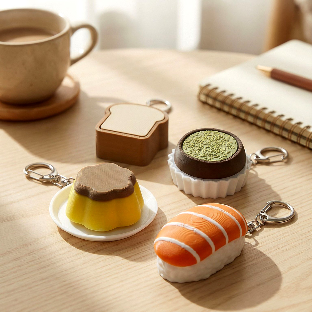 Yum Yum Clicker Keyring, Random