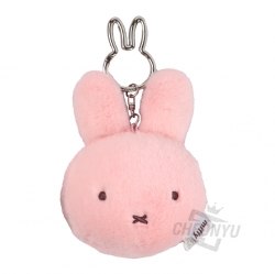 Miffy Plush Mirror Keychain_Pink