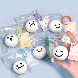 Random expression Pocket Squishy keyring