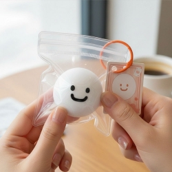 Random expression Pocket Squishy keyring