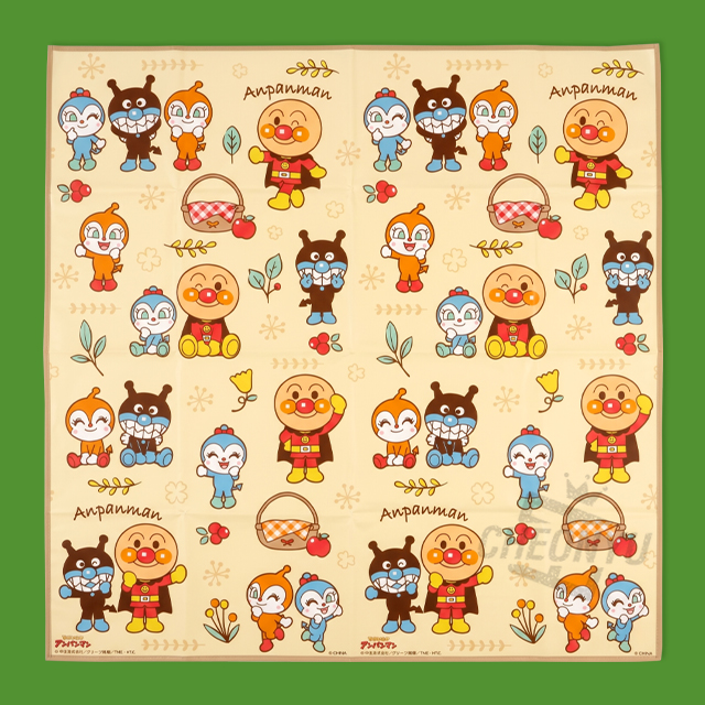 Anpanman Natural Color Leisure Sheet 180×180cm