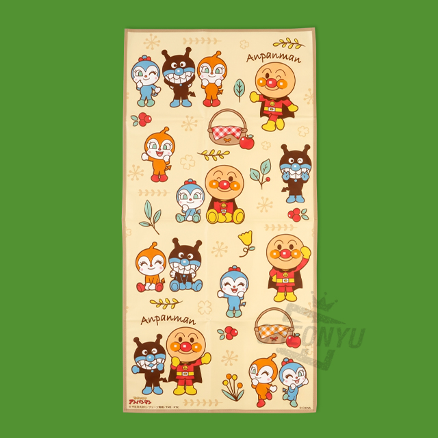 Anpanman Natural Color Leisure Sheet 90×180cm