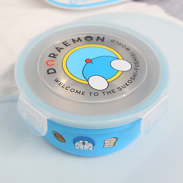 Doraemon stainless steel round multi-purpose vessel