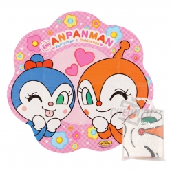 Dokin-chan & Kokin-chan Large Flower-Shaped Soft Leisure Sheet 90×95cm
