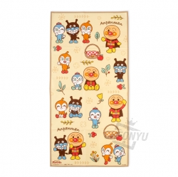 Anpanman Natural Color Leisure Sheet 90×180cm