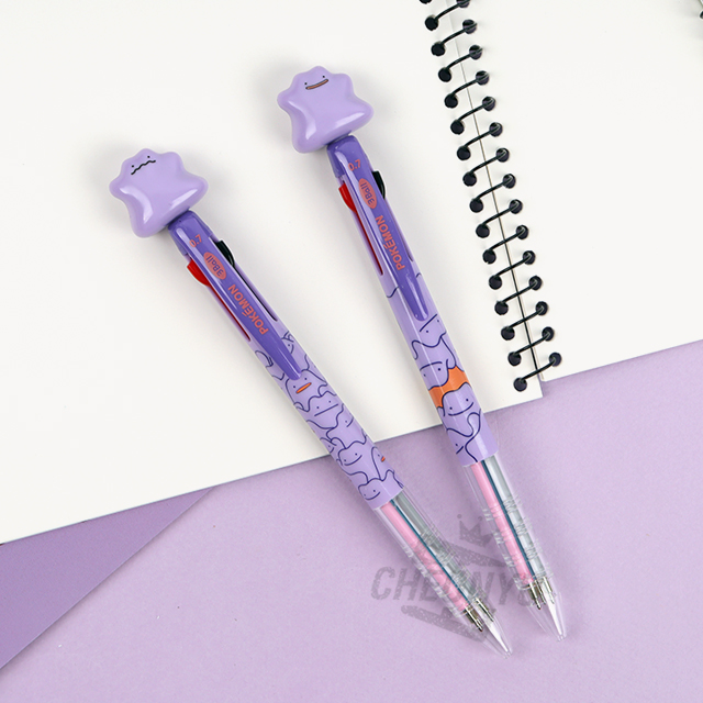 POKEMON mascot 3-Color Ink Ballpoint Pens, Set of 30