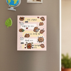 Bear Adhesive Memo Board, Random