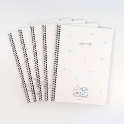 Oh! Moknuni A5 Spring Notebook (5 pcs)