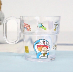 Doraemon dot cup with handle