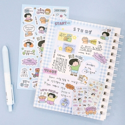 Mindfulness Study Planner Deco Sticker