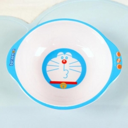 Doraemon melamine big bowl with handles