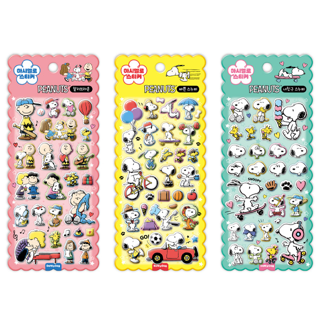 Peanuts Snoopy Marshmallow Sticker