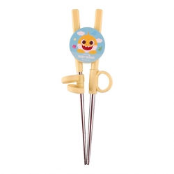 Baby shark  stainless steel chopsticks for calibration