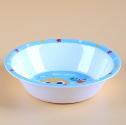 Baby shark melamine bowl