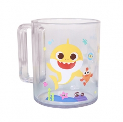 Baby shark cup with handles