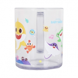 Baby shark cup with handles