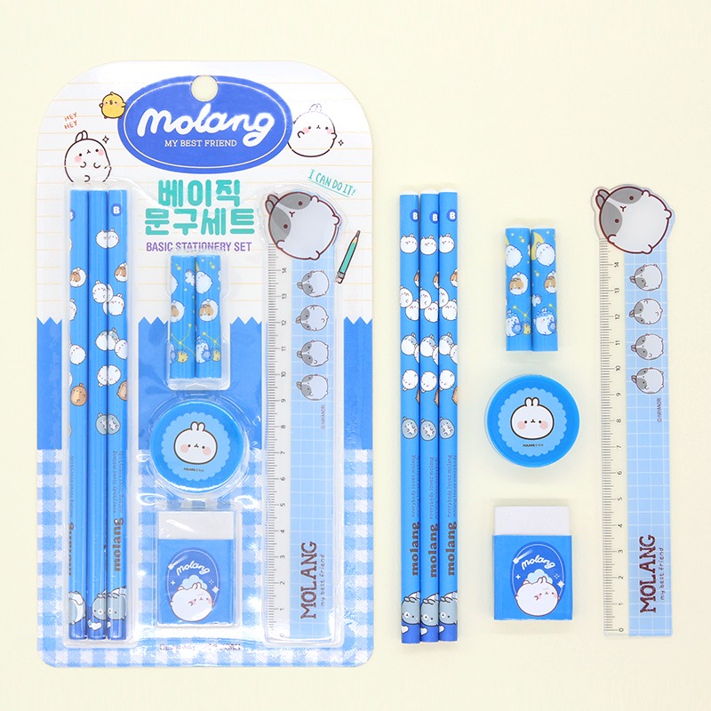 Molang Best Stationery Set Vol.5 (Random)