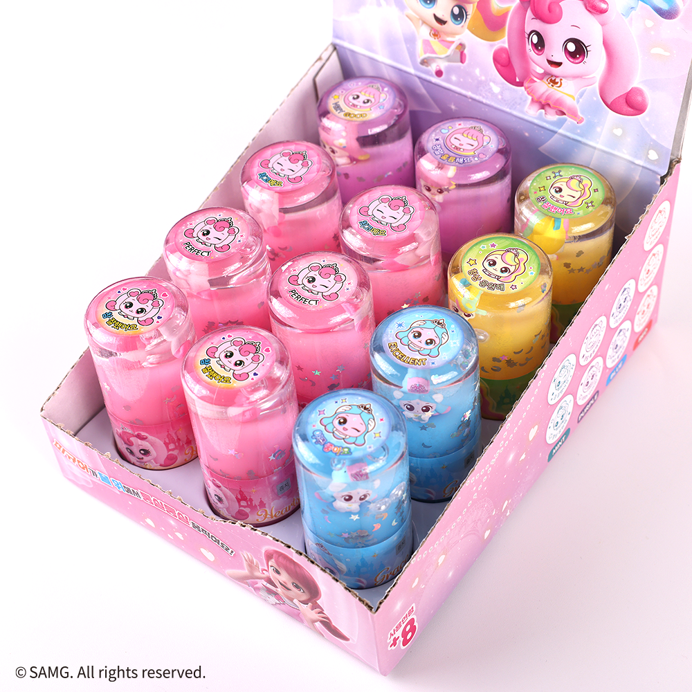Teenieping Waterball Toy Stamp, Sets of 12pcs