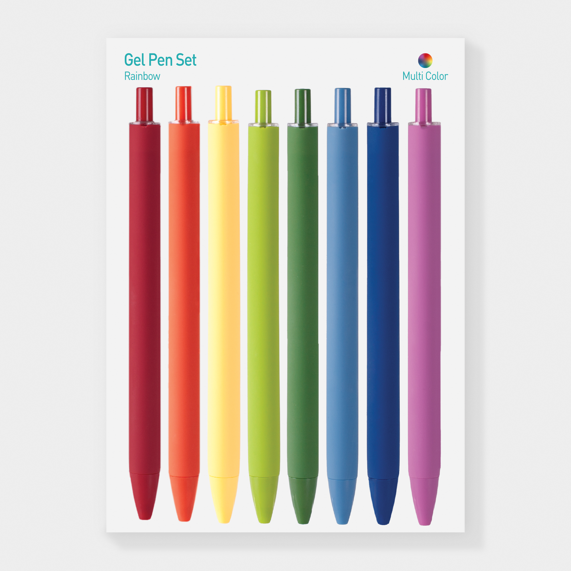 Gel Pen Set Rainbow