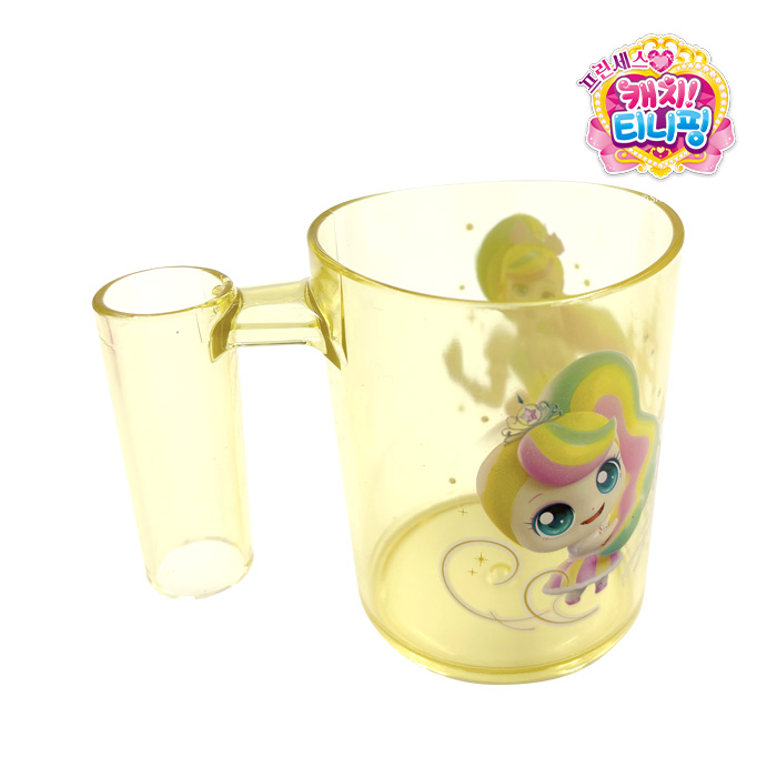 Princess Catch Teenieping Ponyping Tooth Cup with Toothbrush Holder