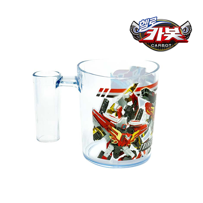 Hello Carbot Tooth Cup with Toothbrush Holder