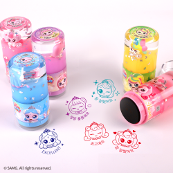 Teenieping Waterball Toy Stamp, Sets of 12pcs