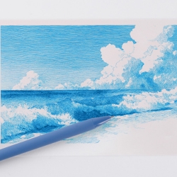 Gel Pen Ocean