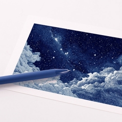 Gel Pen Night