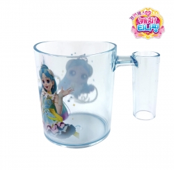 Princess Catch Teenieping Sappunping Tooth Cup with Toothbrush Holder
