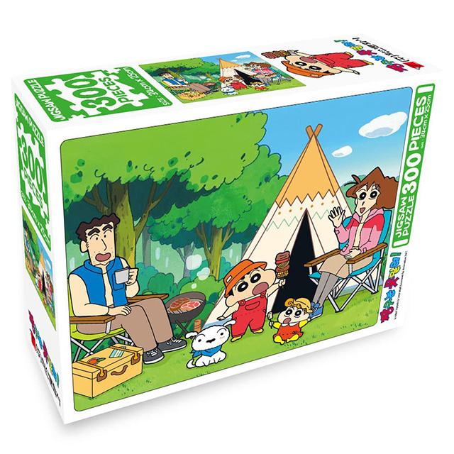 Crayon Shin-chan Jigsaw Puzzle 300P Camping