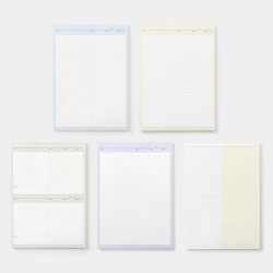study notepad B5