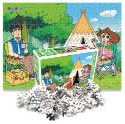 Crayon Shin-chan Jigsaw Puzzle 300P Camping