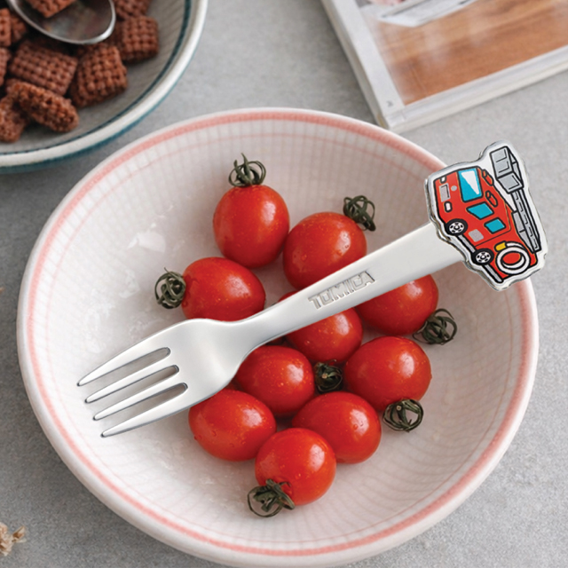 Tomica Fire Car Die-cut Fork