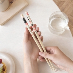 Kiki's Delivery Service Gigi Rose Wooden Chopsticks 21cm