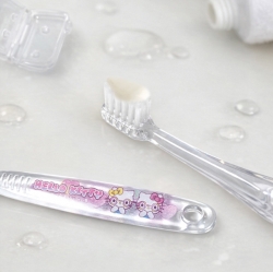 Hello Kitty Kid's Toothbrush 3P Set (Included Caps) STEP2